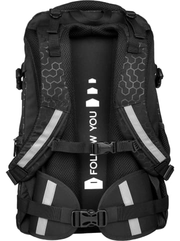 neoxx Rucksack "Active" in Schwarz - (L)24 x (B)31 x (H)45,5 cm