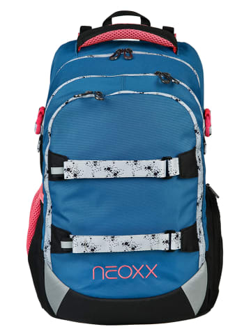 neoxx Rucksack "Active" in Blau - (L)24 x (B)31 x (H)45,5 cm