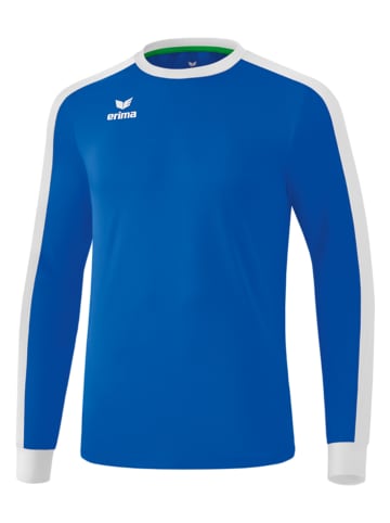 erima Koszulka sportowa "Retro Star" w kolorze niebiesko-białym