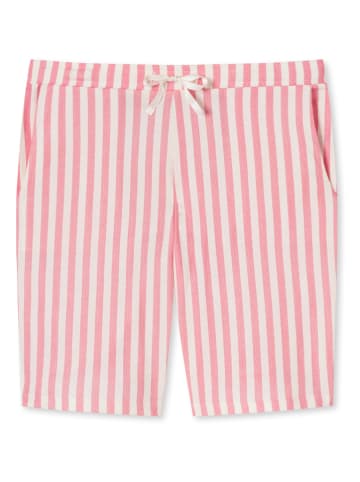 Schiesser Pyjamabroek roze/wit