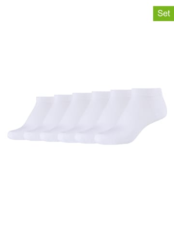 camano 6-delige set: sokken wit