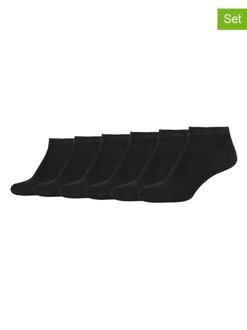 camano 6er-Set: Socken in Schwarz