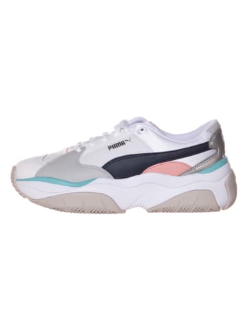 Puma Sneakers "Storm. Y Metallic" wit/beige