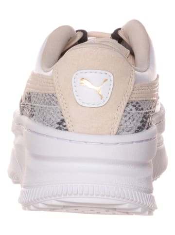 Puma Leren sneakers "Deva Reptile" beige