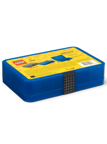 LEGO Sorteerbox "Iconic" blauw - (B)26,7 x (H)6,6 x (D)17,8 cm