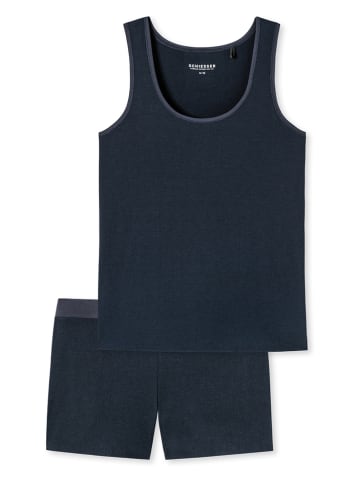 Schiesser Pyjama donkerblauw