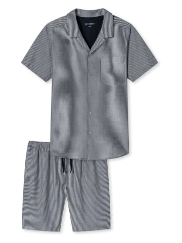 Schiesser Pyjama donkerblauw