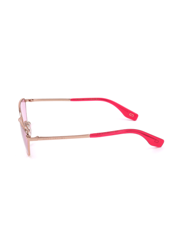 Marc Jacobs Dameszonnebril goudkleurig-roze/lichtroze