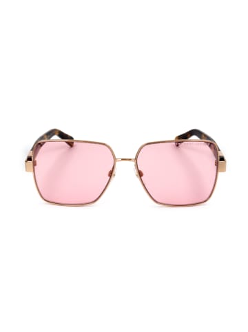 Marc Jacobs Damen-Sonnenbrille in Gold-Braun/ Rosa