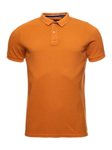 Superdry Poloshirt "Vint Destroy" oranje
