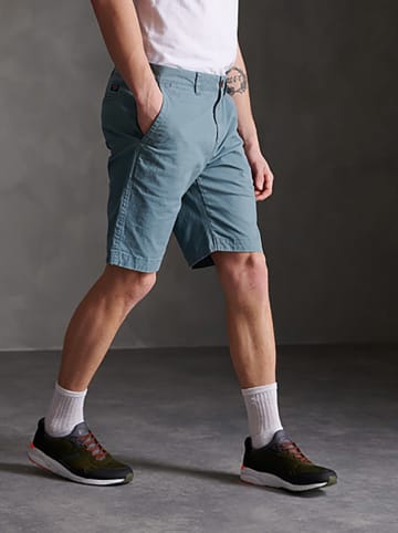 Superdry Short lichtblauw