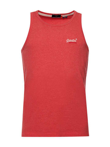 Superdry Top "OL Classic Vest" w kolorze czerwonym