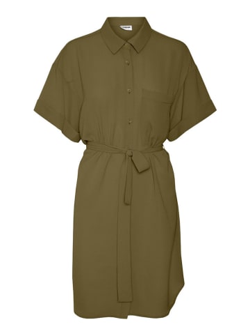 Noisy may Sukienka "Nmclara" w kolorze khaki
