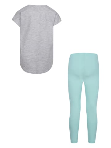 Converse 2-delige outfit grijs/turquoise