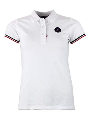 Peak Mountain Koszulka polo w kolorze białym