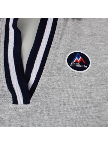 Peak Mountain Sukienka polo w kolorze szarym