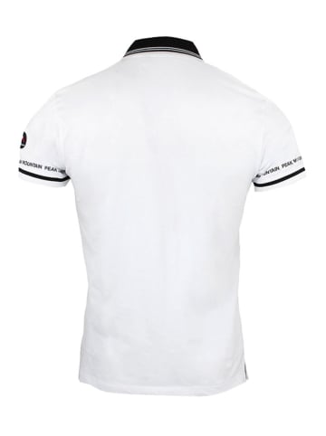 Peak Mountain Koszulka polo w kolorze białym