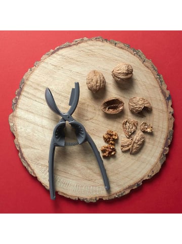 COOK CONCEPT Dziadek do orzechów w kolorze srebrnym - dł. 17,5 cm