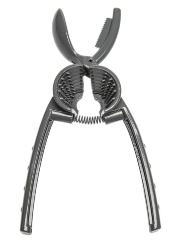 COOK CONCEPT Dziadek do orzechów w kolorze srebrnym - dł. 17,5 cm