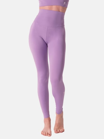 Anaissa Legginsy funkcyjne w kolorze liliowym