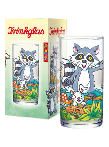 Lutz Mauder Trinkglas "Waldtiere" in Bunt - Ø 6 cm - (H)12,5 cm
