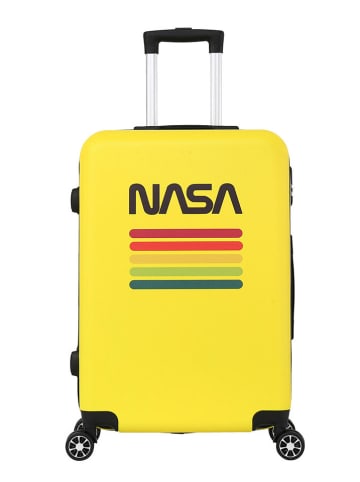 Nasa Hardcase-trolley "Discovery" geel - (B)30 x (H)42 x (D)20 cm