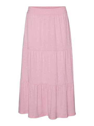 Vero Moda Spódnica "Uljajune" w kolorze jasnoróżowym