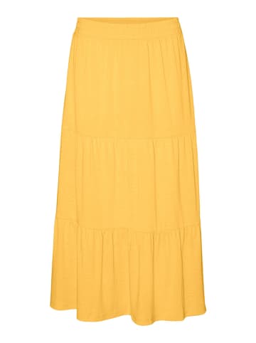 Vero Moda Spódnica "Uljajune" w kolorze żółtym