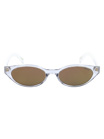 Levi´s Damen-Sonnenbrille in Transparent-Weiß/ Braun-Grün