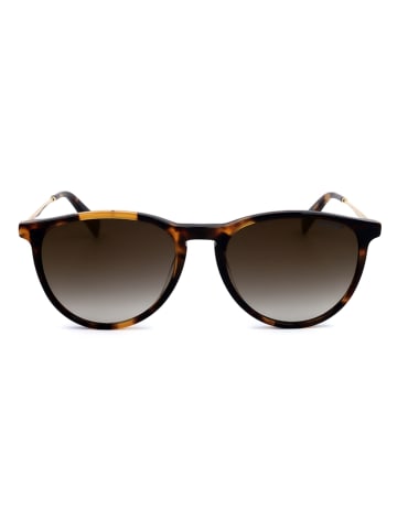 Levi's Damskie okulary przeciwsłoneczne w kolorze złoto-ciemnobrązowym