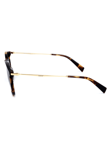 Levi's Damen-Sonnenbrille in Dunkelbraun-Gold