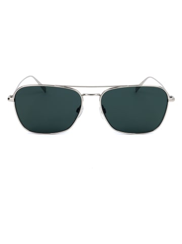 Levi´s Męskie okulary przeciwsłoneczne w kolorze srebrno-zielonym