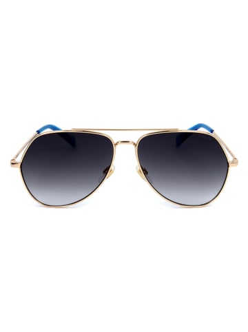 Levi´s Herenzonnebril goudkleurig-blauw/zwart