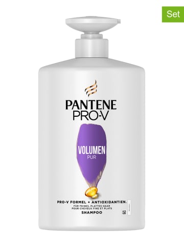 Pantene Pro-V 2er-Set: Shampoos "Volumen pur", je 1000 ml