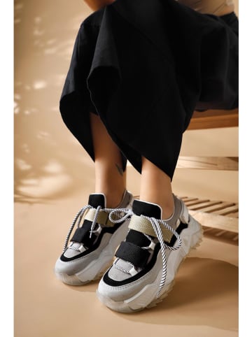 Eden Faro Sneakers wit/grijs