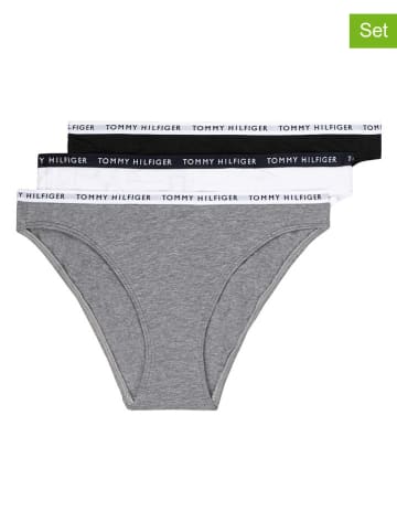 Tommy Hilfiger Underwear Figi (3 pary) w kolorze białym, szarym i granatowym