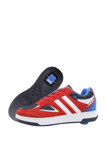 Breezy Rollers Sneakers in Rot/ Blau