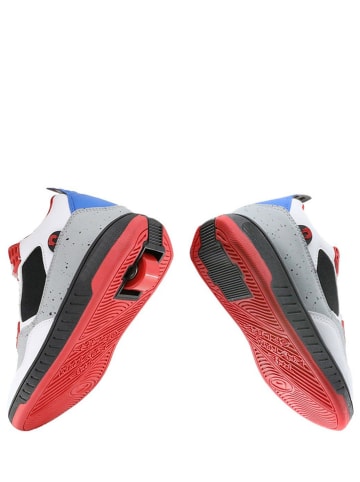 Breezy Rollers Sneakers wit/grijs/rood