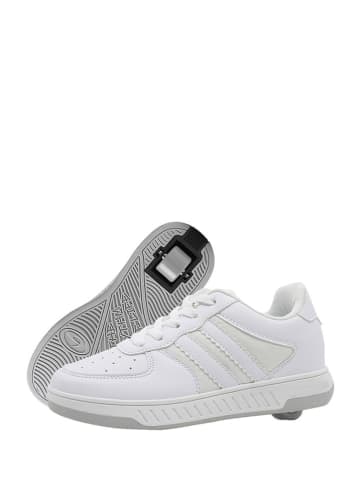Breezy Rollers Sneakers mit Rollen in Weiß