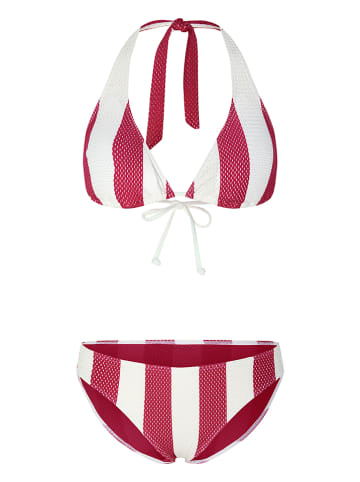 Chiemsee Bikini "Kanyu" in Rot/ Weiß