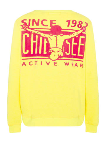 Chiemsee Sweatshirt "Paulio" geel