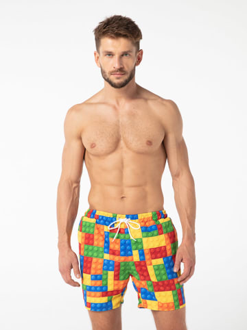 Mr GUGU & MISS GO Badeshorts in Bunt
