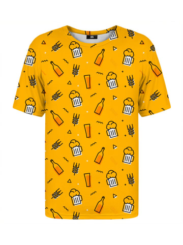 Mr GUGU & MISS GO T-shirt w kolorze żółtym ze wzorem