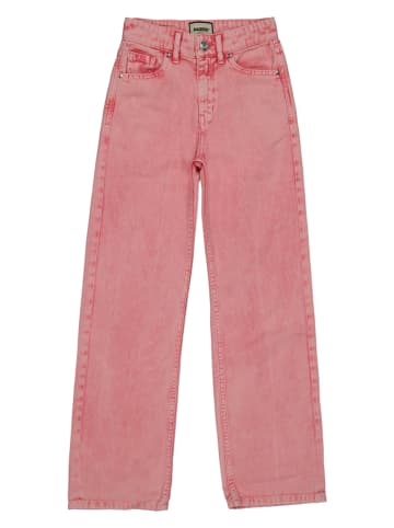 RAIZZED® Spijkerbroek "Mississippi" - Wide leg - roze