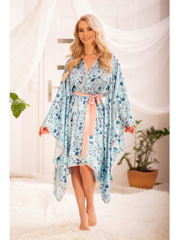 Kalimo Kimono "Hulhule" lichtblauw