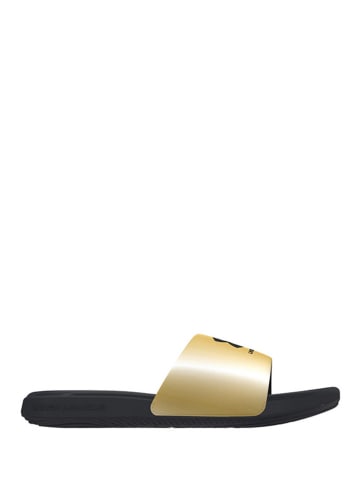 Under Armour Slippers goudkleurig/zwart