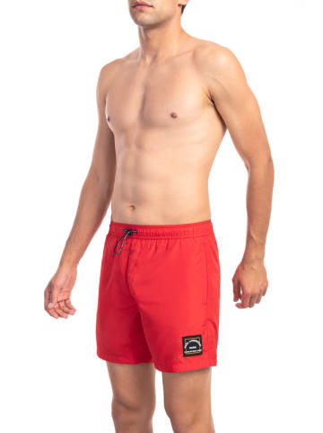Karl Lagerfeld Badeshorts in Rot