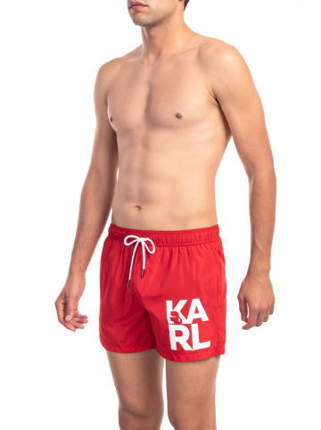 Karl Lagerfeld Zwemshort rood