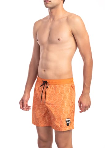 Karl Lagerfeld Zwemshort oranje