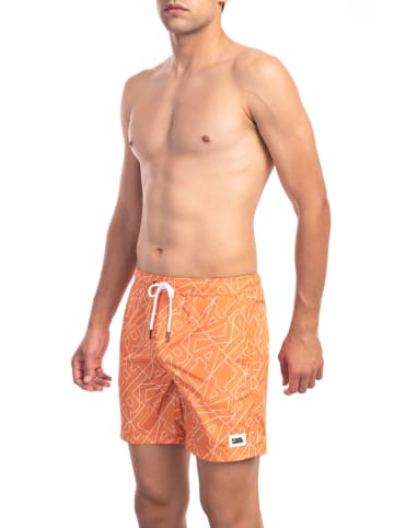 Karl Lagerfeld Zwemshort oranje